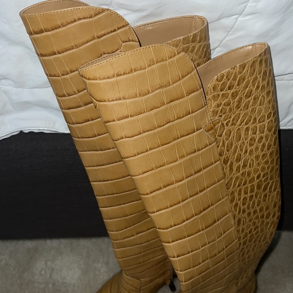 Vince Camuto Tan Over the Knee Boots - Picture 9 of 15
